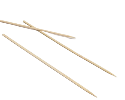 Wooden Satay Stick – Eco-Friendly & Sturdy Skewers 12 Inch