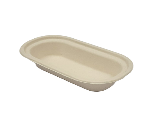 500 ml Brown Bagasse Tray – Eco-Friendly & Versatile Food Packaging Solution