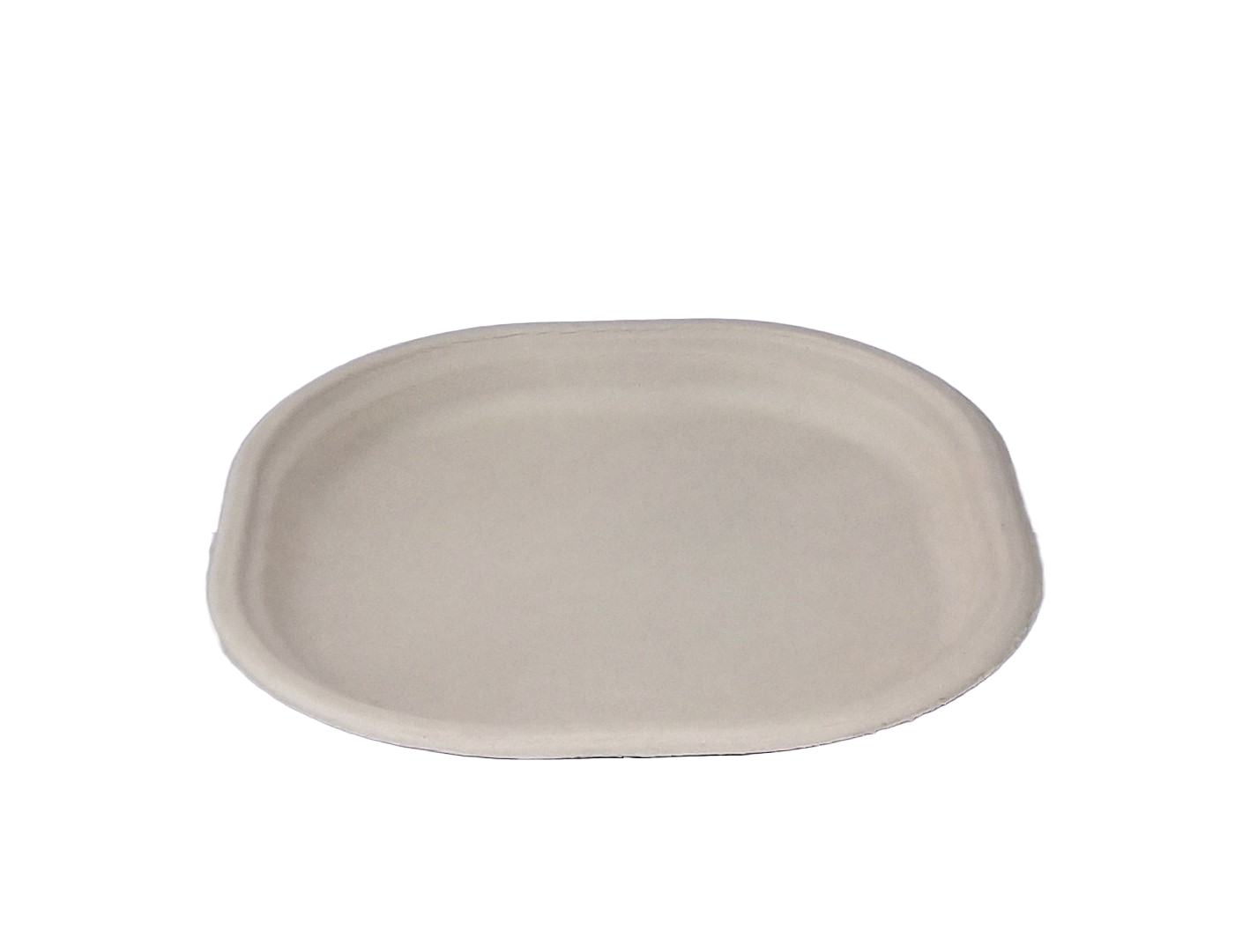 7-Inch Square Bagasse Brown Plate – Eco-Friendly & Durable Tableware