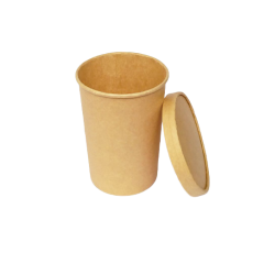 Brown Paper Container – Eco-Friendly 700 ml
